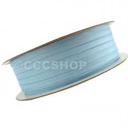 3mm Baby Blue Double Sided Satin Ribbon 