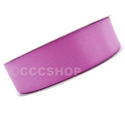 25mm Lilac Double Sided Satin Ribbon 