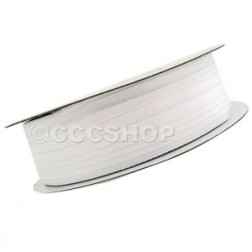 3mm White Double Sided Satin Ribbon 