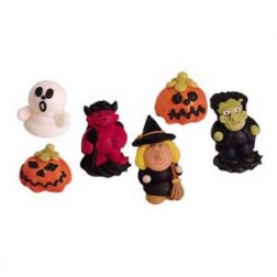 6 Halloween Character Cake Decorations