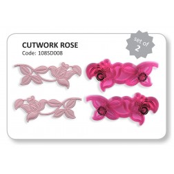 Jem Cutwork Rose Set of 2