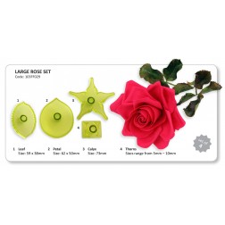 Jem Large Rose Set of 4