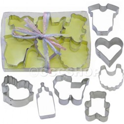 Mini Baby Cookie Cutter Set