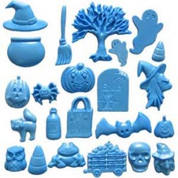 Mini Halloween Set Silicone Mould
