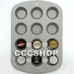 Wilton Recipe Right 12-Cup Mini Muffin Pan 