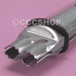 Open Scallop Serrated Crimper 10mm