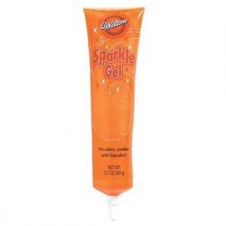Orange Sparkle Gel