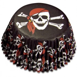 Pirate Mini Muffin Cases