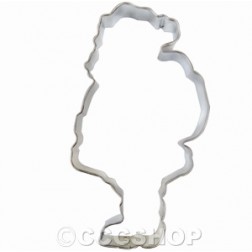 Santa With Sack Cookie Cutter