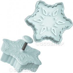 Snowflake Fondant Plunger Cutter