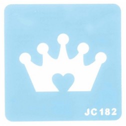 Crown Cake Stencil
