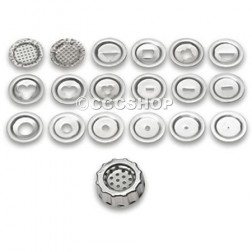 19 Sugarpaste Extruder Discs