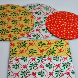 Christmas Cake Card 10 inch Square