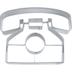Telephone Stainless Steel Cookie Cutter