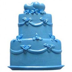 Rose Wedding Cake Silicone Mould
