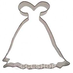 Wedding Dress Cookie Cutter