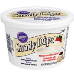 White Candy Dips