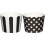 Black and White Baking Cups