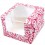 Pink Rose Cupcake Food Box - Single Capacity 