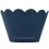 Dotty Blue Cupcake Wrappers