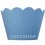 Dotty Sky Blue Cupcake Wrappers