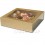 Gold Window Cupcake Box - 12 Capacity