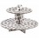 Paw Print Cupcake Stand-CP-9105-20