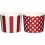 Red and White Baking Cups