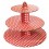 Red and White Spot 3 Tier Cupcake Stand-CP-9106-20