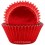 Deep Red Foil Cupcake Cases