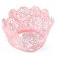 Pink Dahlia Laser Cut Cupcake Wrappers
