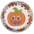 Polka Dots Pumpkin Mini Cupcake Cases