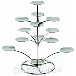 Chrome Cupcake Stand