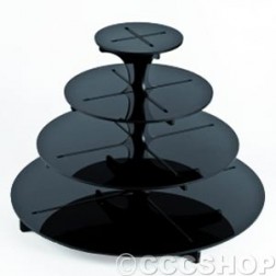 Black Acrylic Cupcake Stand