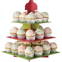 Homemade Treats Christmas Cupcake Stand