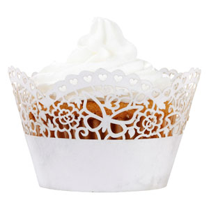 Laser Cut Cupcake Wrappers