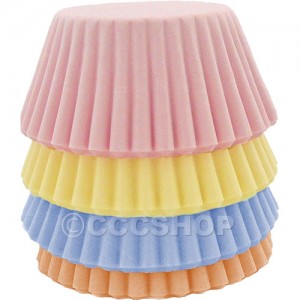 Pastel Mini Cupcake Cases