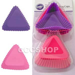 Triangle Silicone Cake Cases