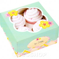 Pack of 3 Garden Flower Food Boxes