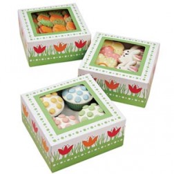 3 Easter Treat Cupcake Food Boxes