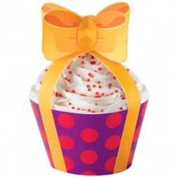 Celebrate Cupcake Wrappers with Picks