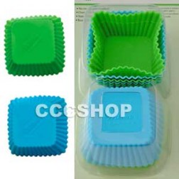 Square Silicone Baking Cups