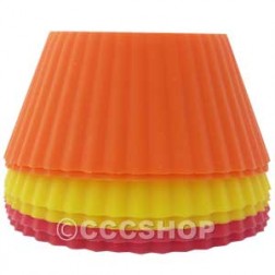 Fluted Silicone Fairy Cake Cases