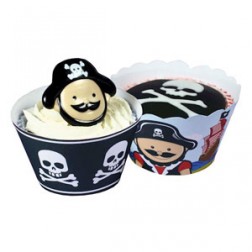 Pirate Cupcake Wrappers
