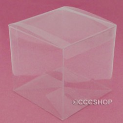Clear Cube Acetate Box
