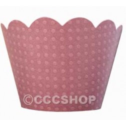 Dotty Romance Cupcake Wrappers