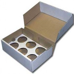 Box for 6 Cupcakes With Insert