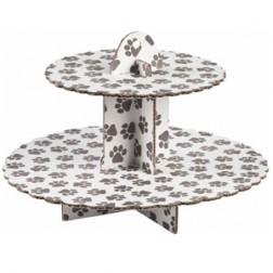 Paw Print Cupcake Stand-CP-9105-20