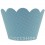 Dotty Pale Blue Cupcake Wrappers