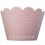 Dotty Soft Rose  Cupcake Wrappers